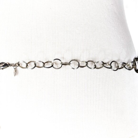 Chicos beaded chain belt necklace